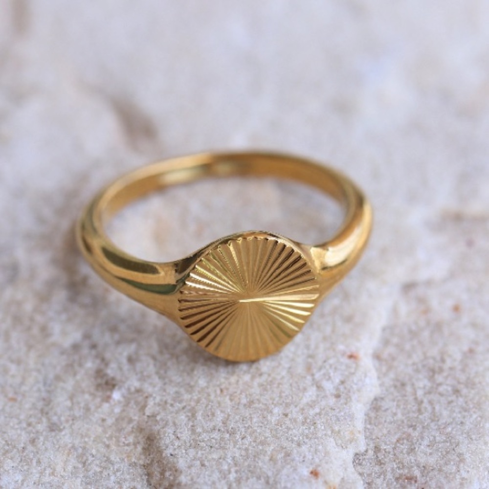 Dainty ring sunshine ring - Picture 2 of 8